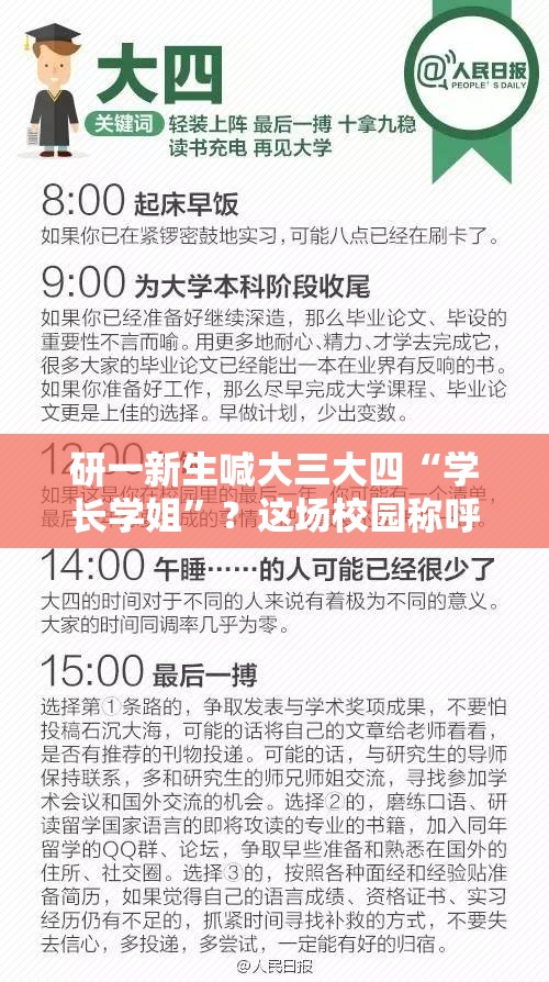 研一新生喊大三大四“学长学姐”？这场校园称呼大战，你站哪边？