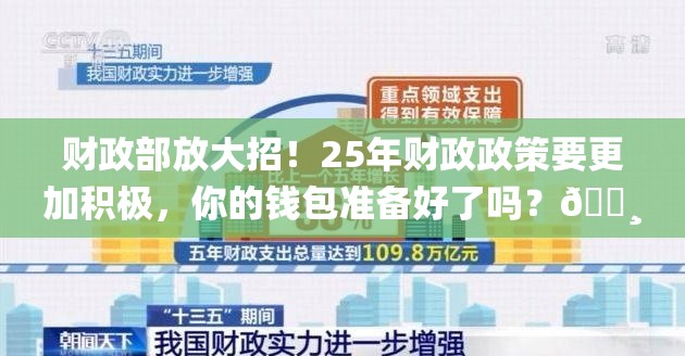 财政部放大招！25年财政政策要更加积极，你的钱包准备好了吗？💸💥